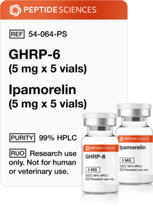GHRP-6 (5mg x 5) and Ipamorelin (5mg x 5)