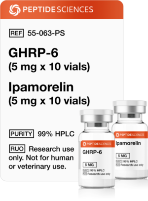 GHRP-6 (5mg x 10) Ipamorelin (5mg x 10)