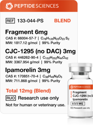 Fragment, CJC-1295 (No DAC), Ipamorelin 12mg (Blend)